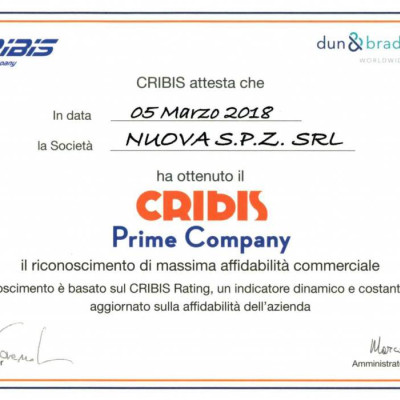 CRIBIS PRIME COMPANY